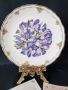 Колекционерска чиния Royal Albert, Irises, снимка 2