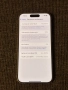 iPhone 15 Pro 256GB White titanium без забележка, със зарядно и калъф, снимка 7