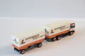 HERPA H0 1/87 ДАФ DAF КАМИОН ТИР МОДЕЛ КОЛИЧКА РЕМАРКЕ, снимка 8