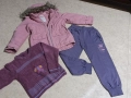 лот детско светлоотразително яке, анцуг и блуза, снимка 1