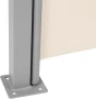Jago® Прибиращ се параван за открито – 500 x 160 см, снимка 5