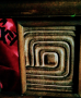 ШИНГОНСКА РЕШЕТКА на мантрите, произход Япония, творение от знаков манастир в планината Коя, снимка 1 - Декорация за дома - 44937284