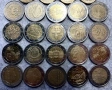 2 лота от Евро монети: 1 лот от 11монети, 2 лот от 28 монети, снимка 2