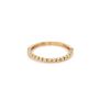 Златен дамски пръстен 1,35гр. размер:57 14кр. проба:585 модел:24276-1, снимка 1