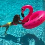 Надуваем пояс Фламинго 90 см – стабилен и стилен аксесоар за плаж и басейн, издръжлив PVC дизайн, снимка 8