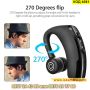 Безжична Bluetooth хендсфри слушалка за разговори и музика подходяща за двете уши - КОД 4081, снимка 9