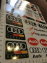 Audi Ауди стикери - един лист А4, снимка 3