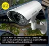 Фалшива камера IR за наблюдение Реалистична със светлина, снимка 1