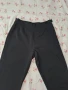 Дамски черен панталон по-широк, снимка 4
