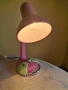 Розова настолна лампа,изправна, снимка 3
