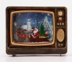 Коледен ретро телевизор - декорация, снимка 6