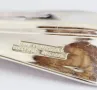 Комплект от шест десертни лъжици silver plated Sheffield England., снимка 8