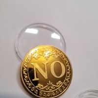 Позлатена монета на решенията с Да и Не ( Yes No ), снимка 3 - Нумизматика и бонистика - 45445739