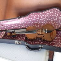 Цигулка 1/8 с калъф, снимка 1 - Струнни инструменти - 45495129
