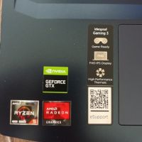 Геймърски лаптоп Lenovo Ideapad Gaming 3 Ryzen, снимка 4 - Лаптопи за игри - 45225610
