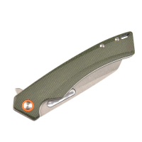 Сгъваем нож Dulotec K215 - зелен 8Cr13Mov неръждаема стомана, снимка 4 - Ножове - 45007419