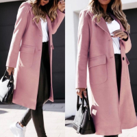 Розово палто, снимка 1 - Палта, манта - 44943262