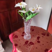 Кристална ваза, снимка 2 - Вази - 45464492