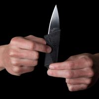 Нож – кредитна карта, Cardsharp, снимка 7 - Ножове - 45699010