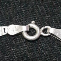 Сребърен синджир с висулка , снимка 6 - Колиета, медальони, синджири - 44957813