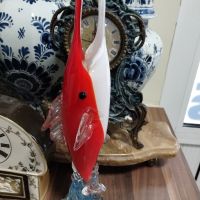 Риба от стъкло Мурано, снимка 3 - Декорация за дома - 45521109