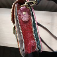 Мароканска чанта естествена кожа, снимка 3 - Чанти - 45356926