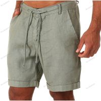Нов стил мъжки къси три четвърти ежедневни панталони с шнур, 9цвята , снимка 13 - Къси панталони - 45163464