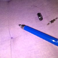 Метална химикалка нова маркова 7 части -две отвертки-химикал-стилус-нивелир-линия в см и в инча, снимка 10 - Ученически пособия, канцеларски материали - 45879210