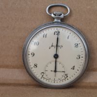 СССР джобен часовник ''Молния'' 18 камъка, снимка 1 - Антикварни и старинни предмети - 45144578