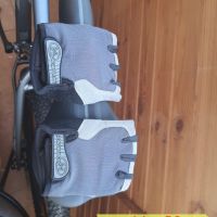 Еластични ръкавици без пръсти за колоездене и други видове спорт в сив цвят - КОД 4057, снимка 14 - Спортна екипировка - 45494742
