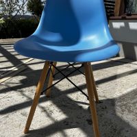 Комплект 6 бр.  трапезни столове с дървени крака в скандинавски стил, снимка 3 - Столове - 45095301