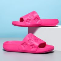 Дамски летни плажни чехли с дебело дъно, снимка 1 - Чехли - 45326023