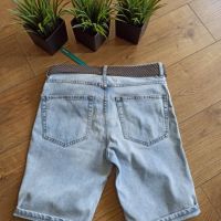 H&M Къси еластични дънки за момче, снимка 4 - Детски къси панталони - 45905934