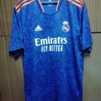Real Madrid Benzema Adidas оригинална тениска фланелка Реал Мадрид Бензема 3XL, снимка 2 - Тениски - 45702069