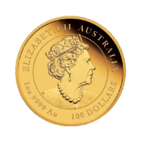 1 тройунция 24 карата (1 toz) Златна Монета Австралийски Лунар Вол 2021, снимка 2 - Нумизматика и бонистика - 45056207