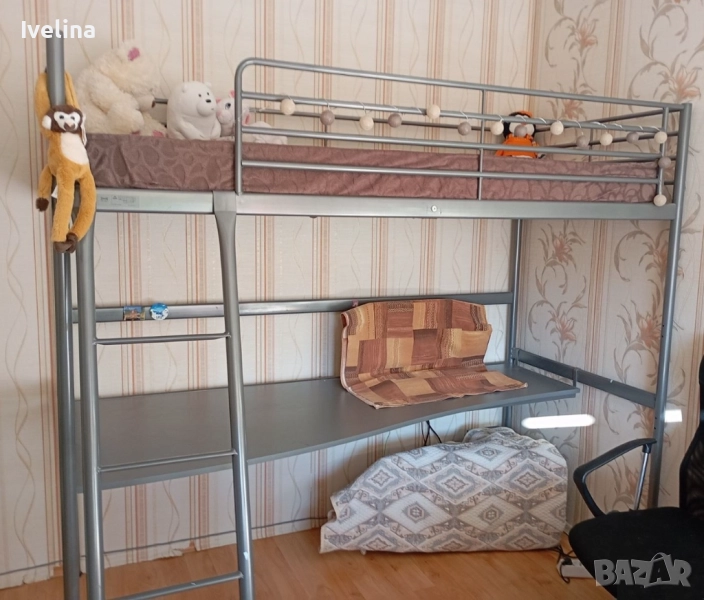 Продавам двуетажно легло 220 лв., снимка 1