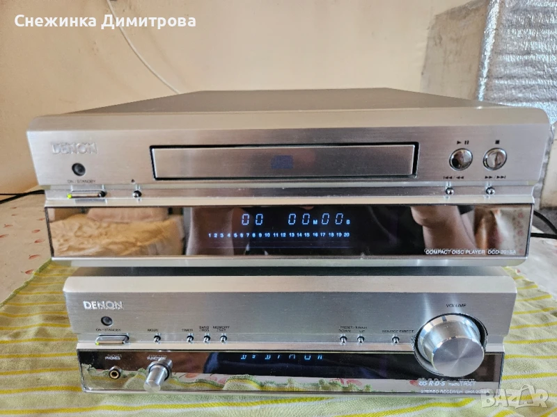 Стерео уредба Denon DRA-201SA+DCD 201SA, снимка 1