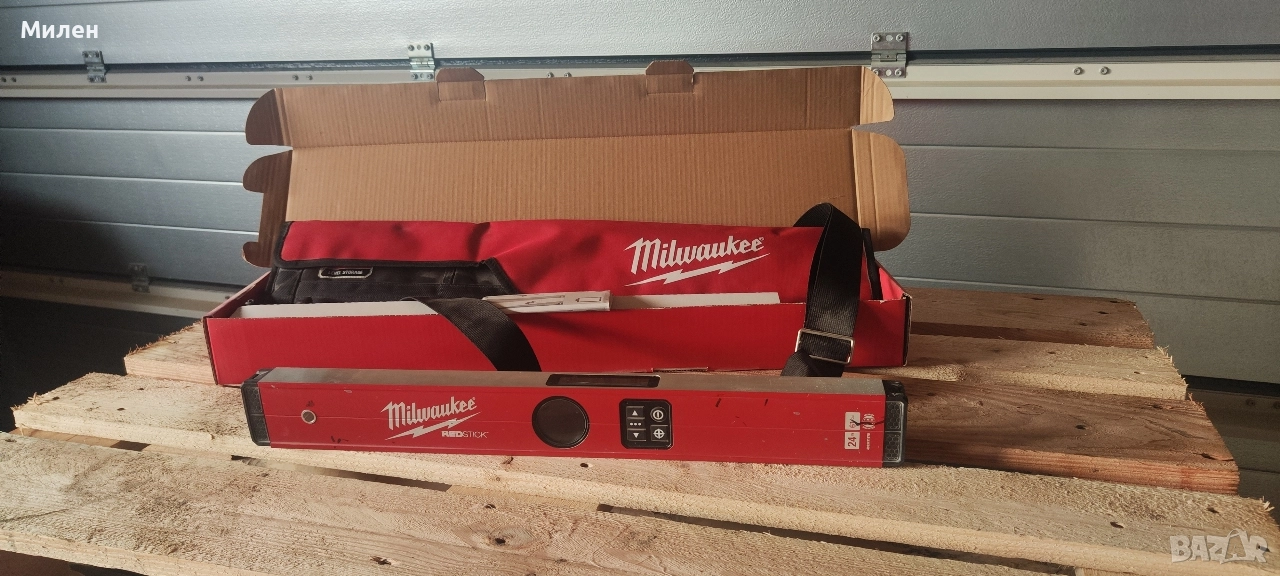 Дигитален нивелир Milwaukee REDSTICK, 60 см, снимка 1