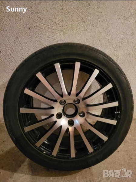 1бр. гума с джанта 225/45/17 подходяща за рез.гума, снимка 1