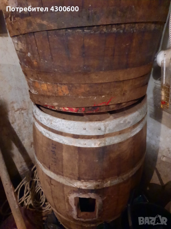 Бурета за вино 220л. малко използвани , снимка 1