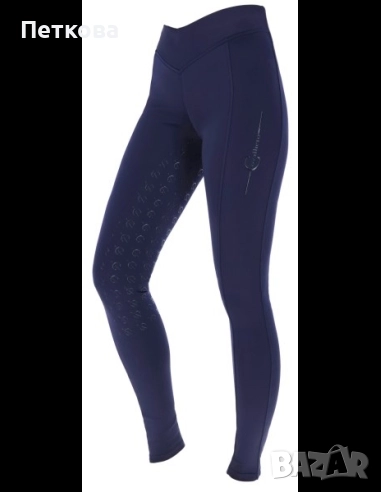 Еластичен дамски брич за конна езда тип клин Covalliero "Classic Star", снимка 1