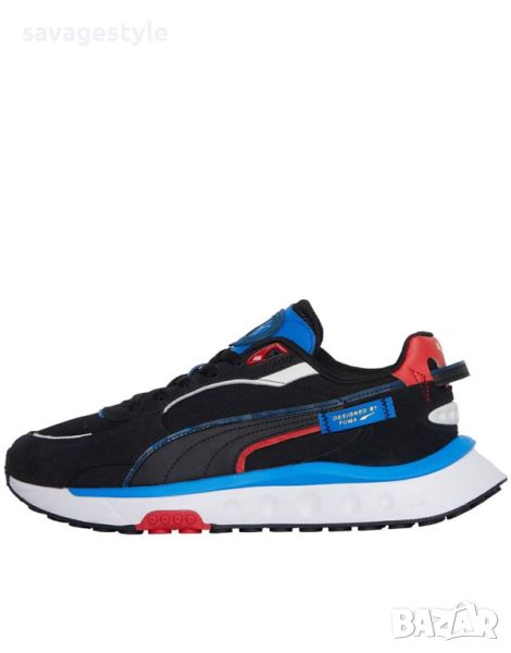 Мъжки маратонки PUMA Wild Rider Displaced Shoes Black, снимка 1