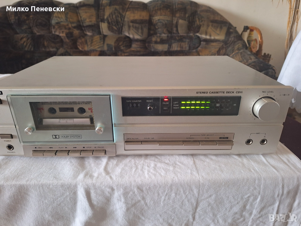 KENDO CD11 HI FI VINTAGE STEREO CASSETTE DECK.MADE IN JAPAN., снимка 1