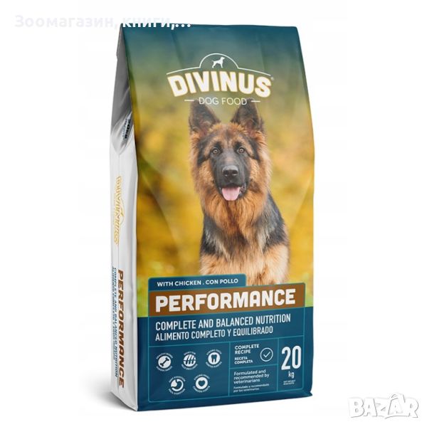 Divinus Dog Adult 20 кг. - храна за кучета, снимка 1