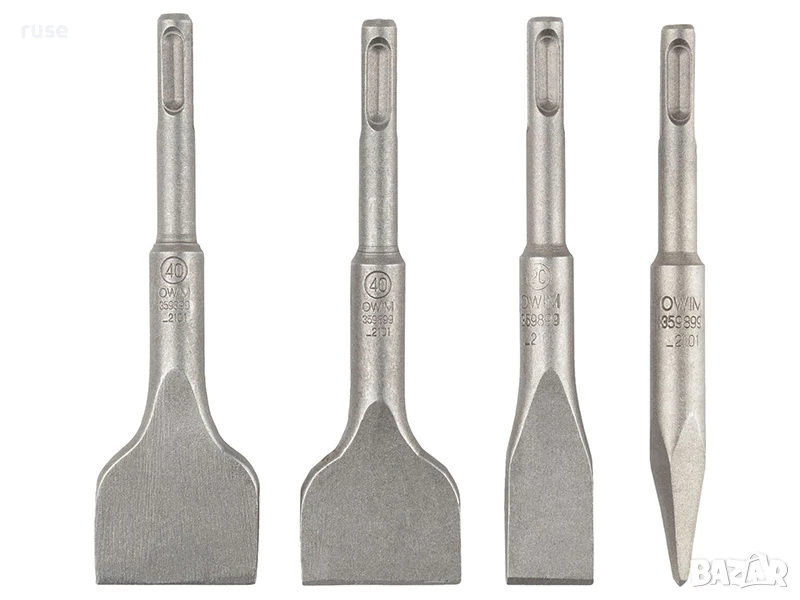 НОВИ! Къси SDS длета 4 части Parkside 140mm, снимка 1