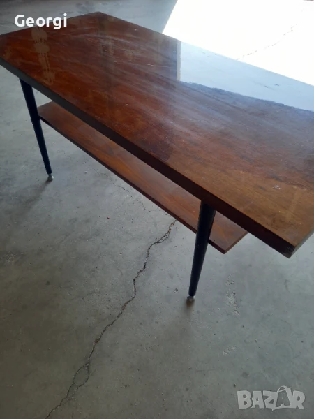 Холна маса дървена. Изключително запазена Размери дължина 1.30, ширина 0.55, височина 0.55 , снимка 1