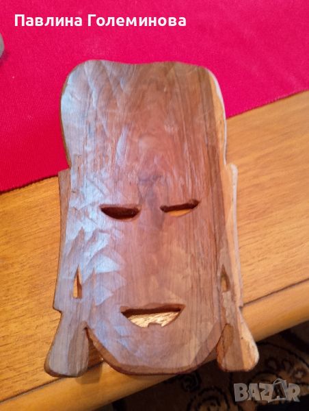 дървена маска , снимка 1