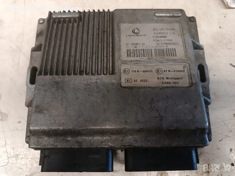 ECU LPG NISSAN MICRACR 12 , 1.2L , 616630000 , HD 505001/22 , 110R-006011 , 67R-016002 MULTIPIONT, снимка 1