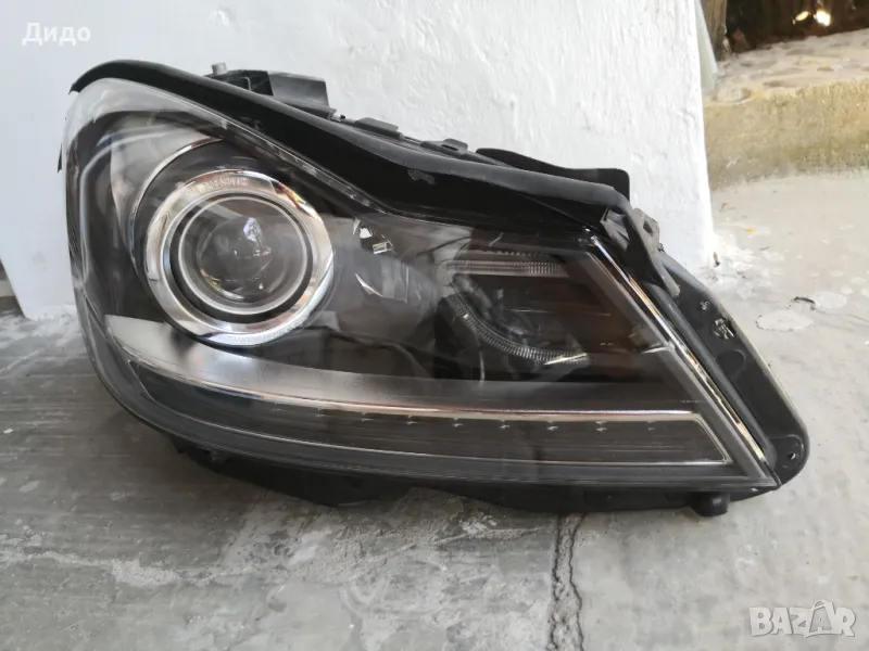 Фар Mercedes W204 C-classa LED Bi-Xenon десен Face/Фар Мерцедес W204, снимка 1