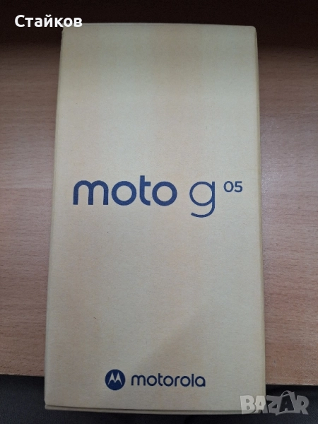 Смартфон Motorola G05 dual ,цвят син,НОВ с гаранция до 24.10.2027г., снимка 1